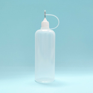 Pe pinhole bottle 5/10/15/20 in stock wholesale needle bottle 30/50/100UV glue soft fat pigment empty bottle
