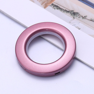 Simple new curtain ring perforated curtain buckle Roman ring curtain accessories silent hanging Roman ring wholesale
