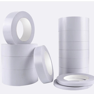 Factory wholesale high viscosity hot melt double-sided adhesive student White hand tear DIY handmade homemade strong double-sided adhesive tape