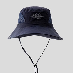 2024 New Spring Summer Fashionable Fisherman Hat Men's Summer Breathable Sunscreen Hat Sun Hat Outdoor Mountaineering Hat Cowboy Hat Women