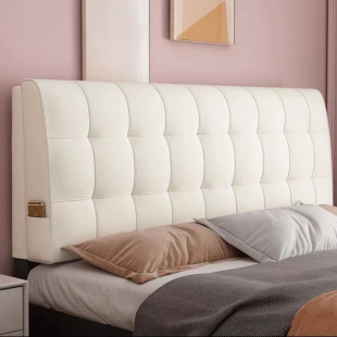 Qqz Bedside Cushion Soft Bag Pillow Headboard Double People's Back Cushion Tatami Bedside Back Cushion Self-Adhesive Cushion