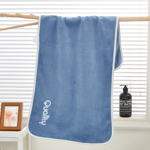 Towel Absorbent Soft Adult Children Household Dry Hair Towel Swimming Bath Towel Absorbent Factory Wholesale Wash Face