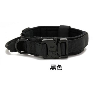 in stock Large Dog Leash Tactical Dog Collar Leash Demu Outdoor Training Tactical Collar Dog Collar