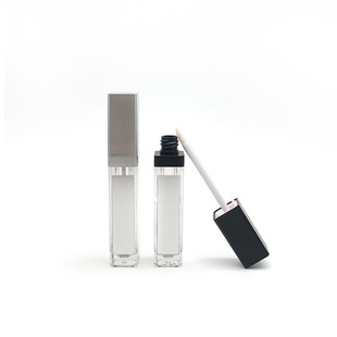7ml lip glaze tube with mirror empty tube mirror with LED light lip glaze bottle empty bottle lip gloss sub-bottled