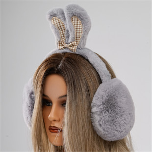 Earmuffs for Women in Winter, Cute Plush Winter Warm Earbags, Antifreeze Ear Caps, Earmuffs, Ear Protection Artifacts, Foldableable Ear Warmers