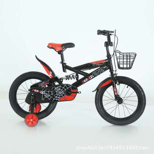 Children's bicycle aluminum alloy rim shock absorption paving wheel suitable for height range 80-120 lightweight parent-child