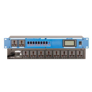 8 2-way power sequencer intelligent filter stage performance KTV universal socket management circuit protection cascade