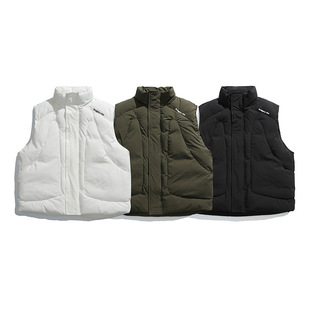 2024 Winter New Japanese Vintage Workwear Vest Men's and Women's Loose Thickened Warm Waistcoat Vest