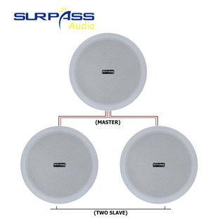 8 inch household embedded ceiling horn active wireless bluetooth office public broadcasting ceiling horn suit