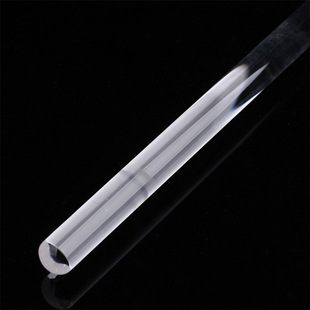 Transparent quartz rod high temperature resistant optical fiber High Purity Quartz Rod light guide rod stirring glass rod direct sales