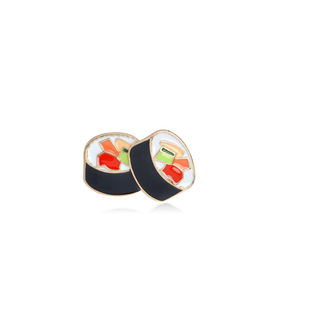 ЖЕЛАЙТЕ AliExpress новые ювелирные изделия креативная порфира рис суши бенто мультяшная брошь с каплями масла Европейская и американская внешняя торговля