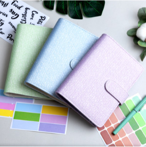 Cross-border Special for A6 Binder Deposit Handbook Challenge Cash Deposit Budget Handbook Loose-leaf Notebook