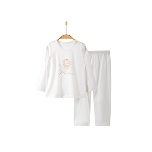 Anyang baby children's clothing children's cotton boneless summer lightweight breathable pajamas baby air conditioning clothing suit a generation of hair
