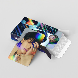 124 Laser Cards JK Documentary I AM STILL Small Cards Self-printed Random Katian Lao Guo Flash Cards LOMO Cards