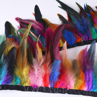 10 color optional 15~20cm large swimming wool cloth feather jewelry decoration stage props feather clothing accessories