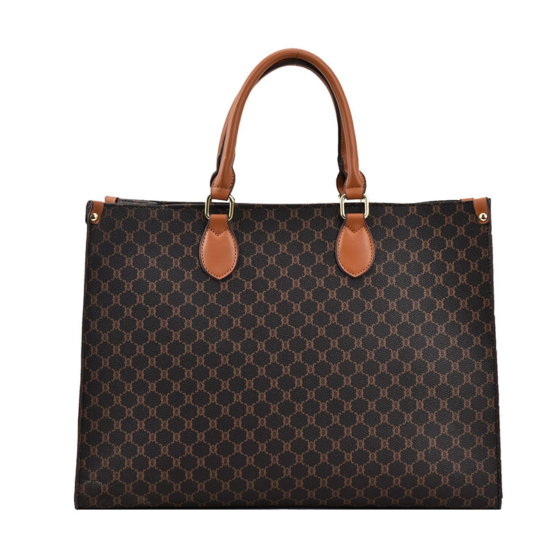 New fashion women's bag, stylish and spacious, large-capacity shoulder handbag, tote bag for commuting ladies