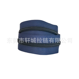 HAC manufacturers spot supply nylon 5 black tooth zipper 200 a variety of cloth colors