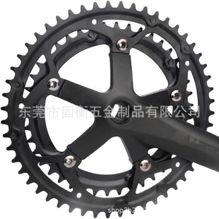 Mountain bike tooth plate screw road bicycle tooth plate fixing screw tooth plate pair lock screw single and double tooth plate plate nail