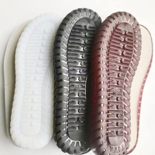 Crystal Sole Beef Tendon Hook Shoes Beef Sole Men's and Women's Non-Slip Wear-Resistant Hook Slippers Sole Hand-Woven Hook Slippers