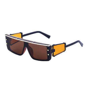European and American cyberpunk box sunglasses men's tide Y2K sunglasses cross-border glasses wholesale sunglasses