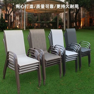 Outdoor Mesh Cloth Recliner Folding Teslin Mesh Cloth Table and Chair Casual Plastic Wood Mesh Cloth Chair Heap Cloth Chair Waterproof
