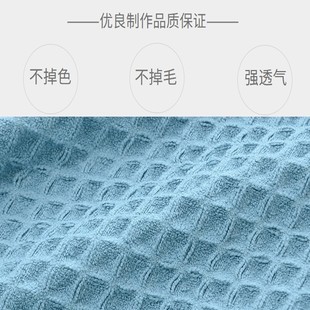 Оптовая продажа фабрики вафельное увеличенное толстое банное полотенце из микрофибры мягкий абсорбент взрослая пара банное полотенце пляжное полотенце
