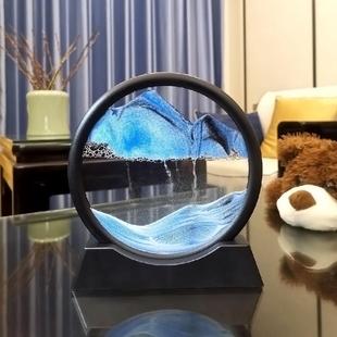 Трансграничная Настольная лампа с зыбучими песочные часы 3D Живопись украшения креативные подарки на день рождения декомпрессионное искусство аксессуары для дома логотип