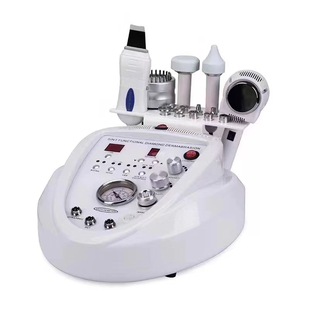 Five-in-one diamond micro-carving skin grinding machine ultrasonic import skin cleaning cold and hot hammer peeling multifunctional beauty instrument