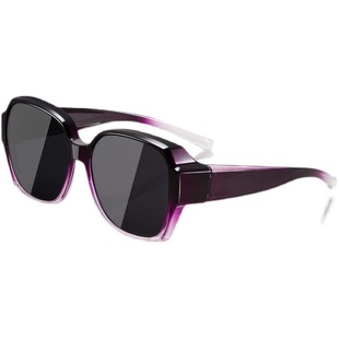 Fashion New Myopia Sunglasses Women's HD Polarized Sunglasses Anti-UV Driving Sun Protection Glasses
