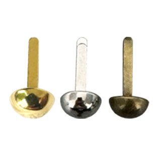 Source Round Foot Nails 8mm Round Head Bubble Nails Double Foot Nails Clothing Crafts DIY Decorative Luggage Accessories