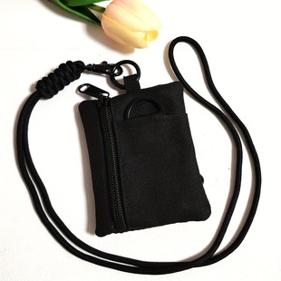 New Outdoor Multi-function Neck-hanging Bag Convenient Storage Bank Card Access Control Card Bag Casual Coin Purse