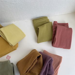 Spring and Summer Velvet Morandi Silk Stockings Japanese Style Piled Thin Women's Socks Mid-tube Non-heel Candy Color Socks