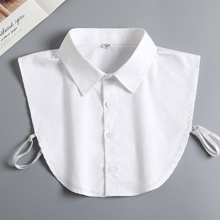 Fake collar men's cotton shirt pointed collar professional formal wear casual suit tooling business non-ironing shirt fake collar