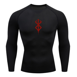 Summer Running T-Shirt Men's Short Sleeve Compression Shirt Gym Sports Top White And Black Quick Dry Breathable M