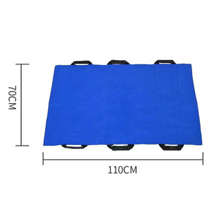 Soft Stretcher Household Portable Simple Outdoor Foldable Nylon Cloth Carrying and Moving Stretcher Body Pad for Old People
