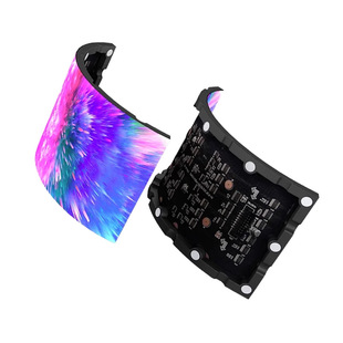 Led Flexible Screen Soft Screen Customization P2P2.5P3P4 Curved Screen Round Screen Creative Display Special-Shaped Display