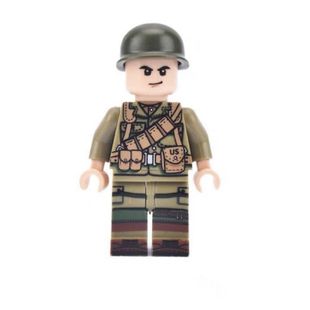 Трансграничная Совместимость Lego Вторая мировая война военное игрушечное снаряжение оружие Восьмой маршрут Армия Советская Армия Немецкая армия Британские строительные блоки игрушка злодея