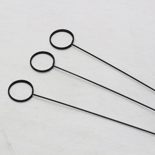 Heart-shaped flower metal flower fork opening greeting card fork bouquet card holder flower packaging flower shop floral materials wholesale
