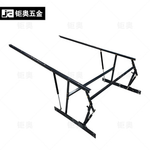 Translational pneumatic Rod high box gas strut parallel pneumatic row skeleton high box bed lifting Pneumatic Hydraulic rod bracket