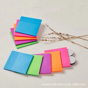 Yue's PET Post-it notes multi-size transparent Post-it notes index notes A4 B6 B5 multi-size optional note stickers