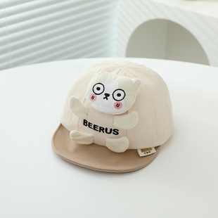 Baby's Hat Spring and Autumn Thin Cap Men's and Women's Treasure Children's Baseball Cap Korean-style Baby's Sun Hat Korean-style Trendy