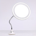 Makeup Mirror led light suction cup makeup mirror 360-degree rotating bathroom mirror punch-free HD dressing mirror
