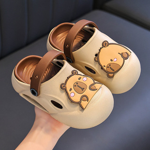 Kapi Bala Children's Hole Shoes Boys New Summer Outer Wear Girls Sandals Non-slip Beach Student Slippers