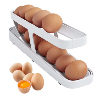 Cross-border refrigerator Egg roll-out storage rack Rolldown Egg Dispenser kitchen Egg Dispenser