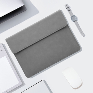 MacBook computer liner bag for Apple Huawei Lenovo laptop protective sleeve horizontal leather computer bag