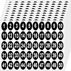 Cross-Border Hot Selling Vinyl Round Digital Label Stickers Waterproof and Strong Adhesive Suitable for Warehouse Label Digital Stickers