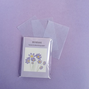Wholesale Linen oil-absorbing paper for men and women face face oil-absorbing Blue Film oil-absorbing facial paper for oily skin