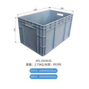 Factory Direct Supply weekly packing box rectangular thickened optional workshop storage turnover basket with lid large thickened plastic box
