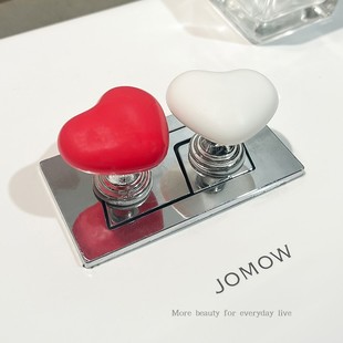 Long Flush Extension Press Nail Salon Switch Accessories Toilet Dedicated Toilet Bathroom Button Universal Heart-Shaped Device