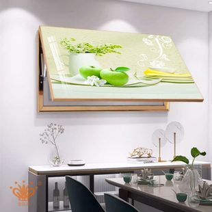 Modern simple hydraulic Rod meter box decorative painting large size blocking distribution box electric brake box switch hanging painting mural